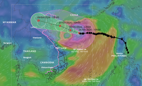 Notice on the impact of Typhoon No. 03 (Yagi)